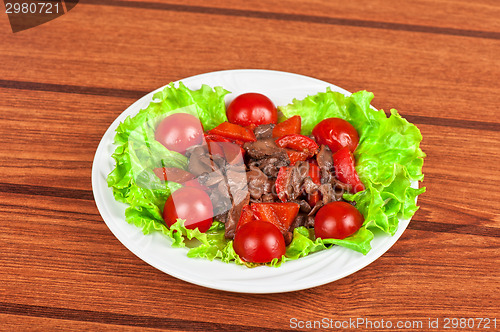 Image of Roasted beef and mushrooms