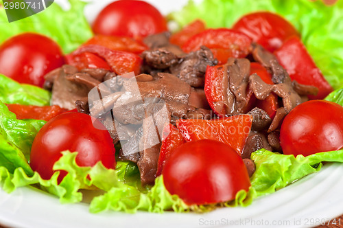 Image of Roasted beef and mushrooms