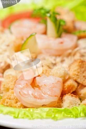 Image of salad with shrimp