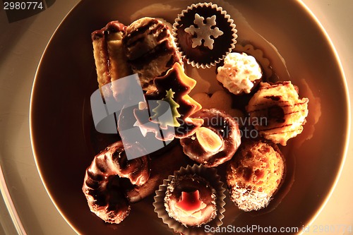 Image of traditional czech christmas cookies