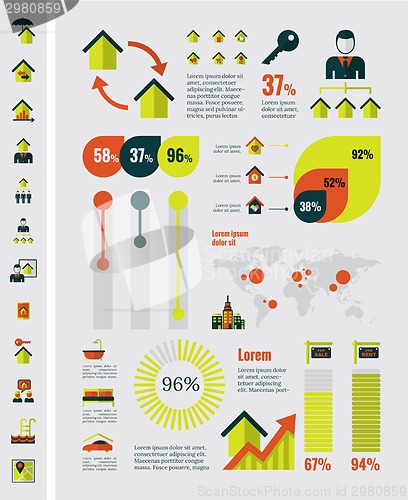 Image of Real Estate Infographics.