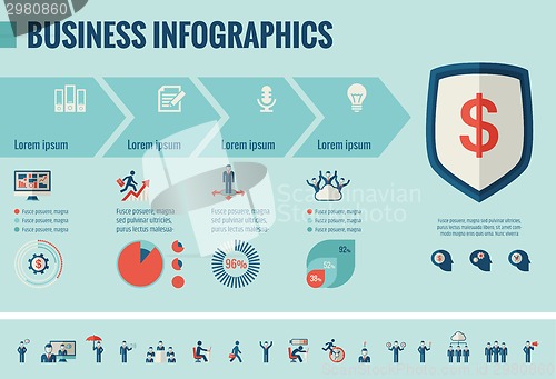 Image of Business Infographic Template.