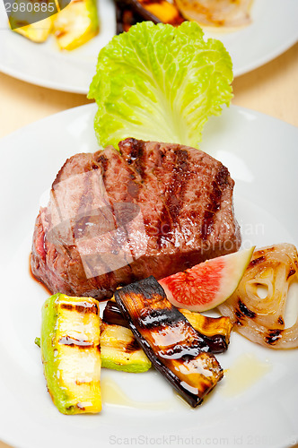 Image of grilled beef filet mignon