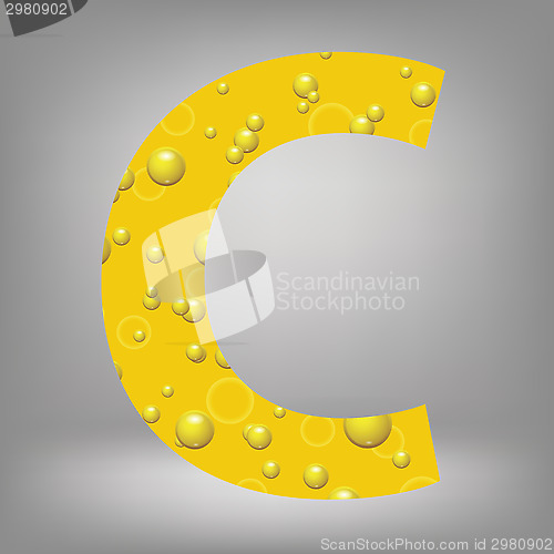 Image of beer letter C