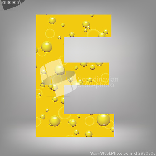 Image of beer letter E