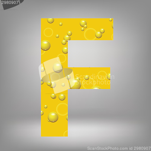 Image of beer letter F