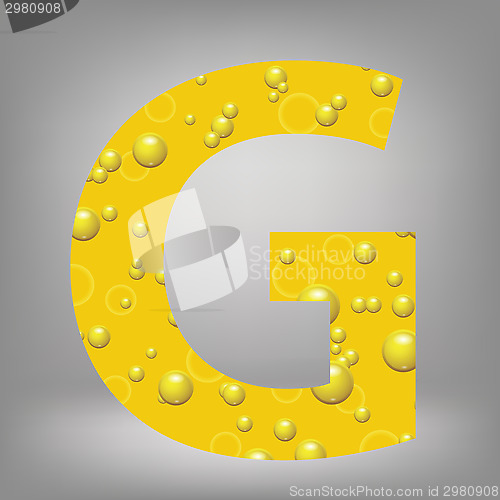 Image of beer letter G