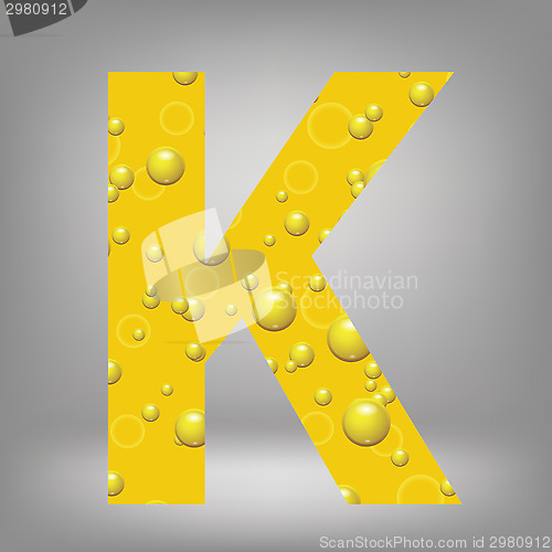 Image of beer letter K