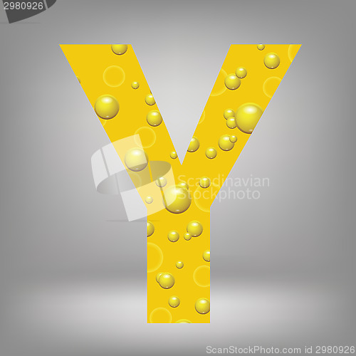 Image of beer letter Y