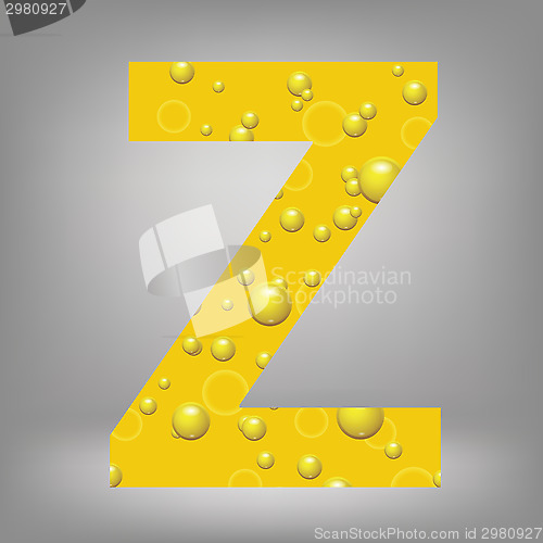 Image of beer letter Z