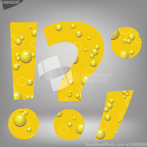 Image of beer question mark