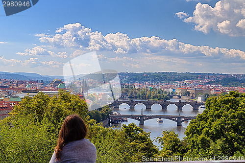 Image of Red rooftops of Prague