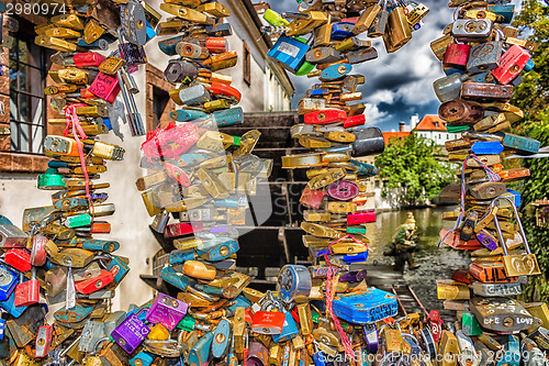 Image of Padlocks in Prague