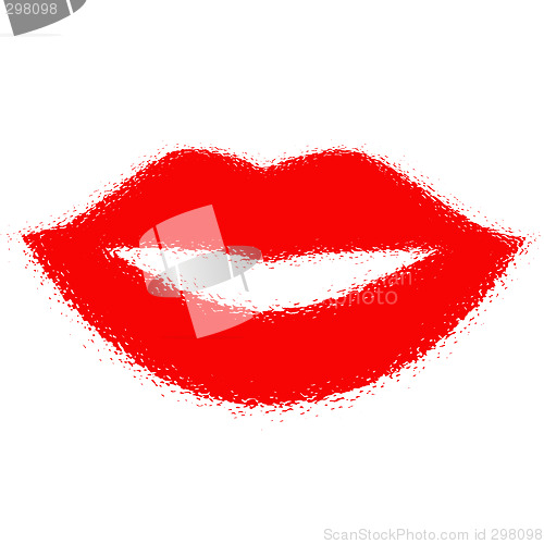 Image of Hot Lips Print