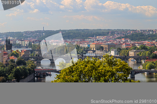 Image of Red rooftops of Prague