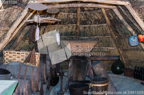 Image of Marsh Plants Huts 