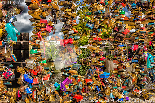 Image of Padlocks in Prague