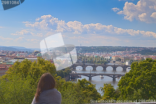 Image of Red rooftops of Prague