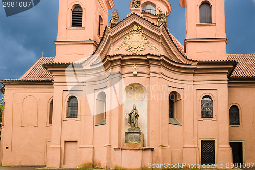 Image of Cathedral of St. Lawrence on Pet?ín Hill