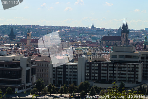 Image of Red rooftops of Prague