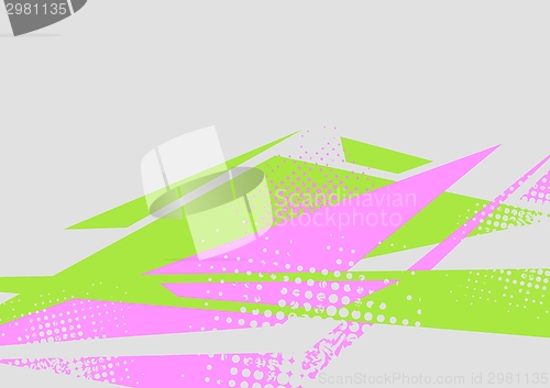 Image of Abstract flat minimal bright tech background
