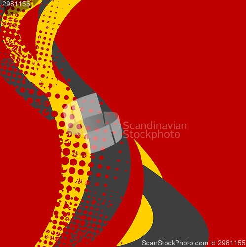 Image of Abstract wavy background