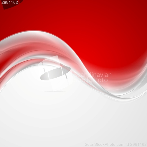 Image of Abstract grey pearl waves vector background