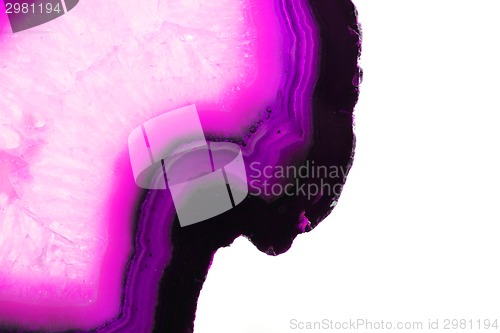 Image of abstract violet agate background