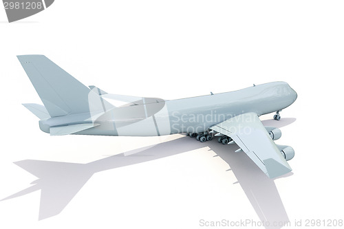 Image of Plane on white