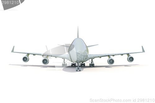 Image of Plane on white