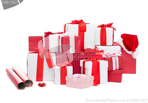 Image of christmas presents and decoration