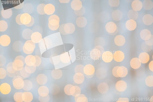 Image of blurred glden lights background