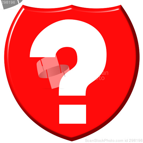 Image of Question Mark Shield