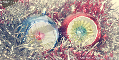 Image of Retro look Christmas decoration