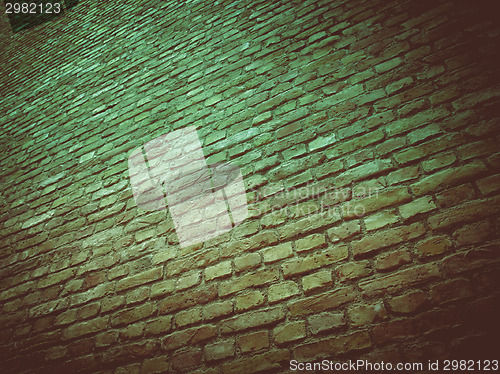 Image of Retro look Brick wall