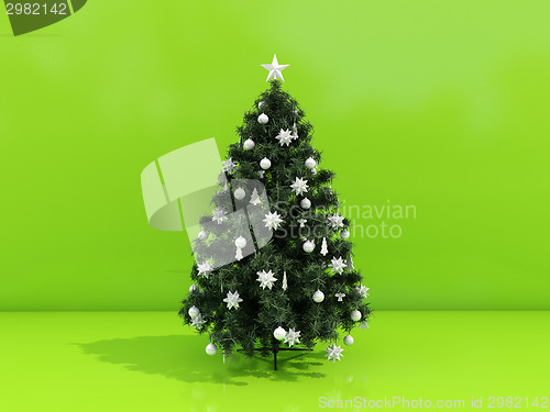 Image of Christmas tree