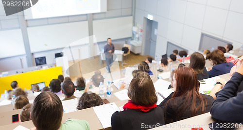 Image of Lecture at university.