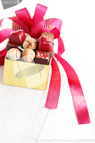 Image of box of chocolates