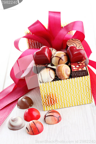 Image of box of chocolates