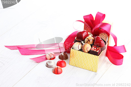 Image of box of chocolates