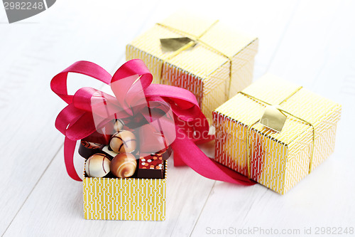 Image of box of chocolates