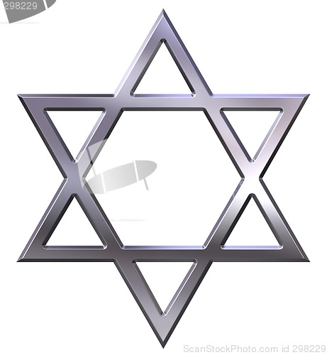 Image of Silver Star of David