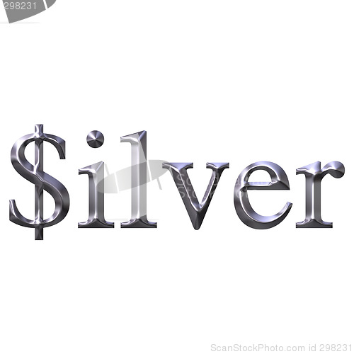 Image of Silver value concept