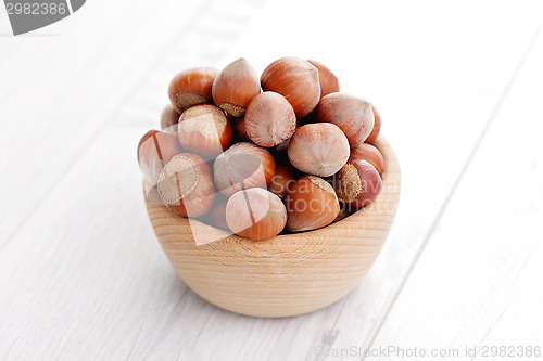 Image of hazelnuts