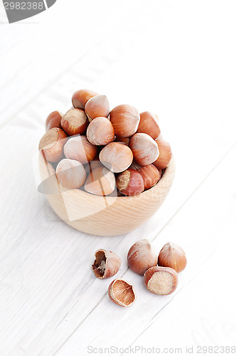 Image of hazelnuts