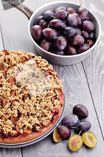 Image of plum cake