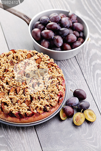 Image of plum cake