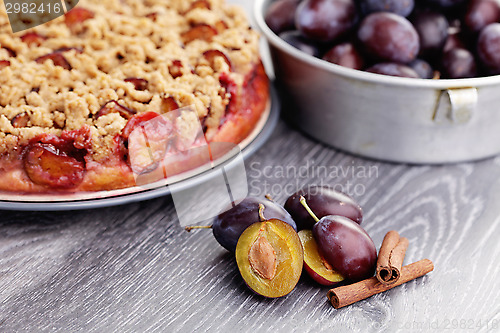 Image of plum cake