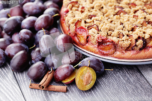 Image of plum cake