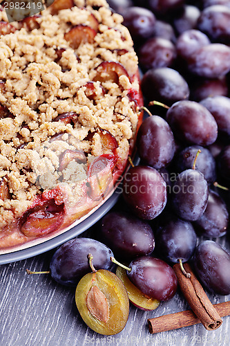 Image of plum cake